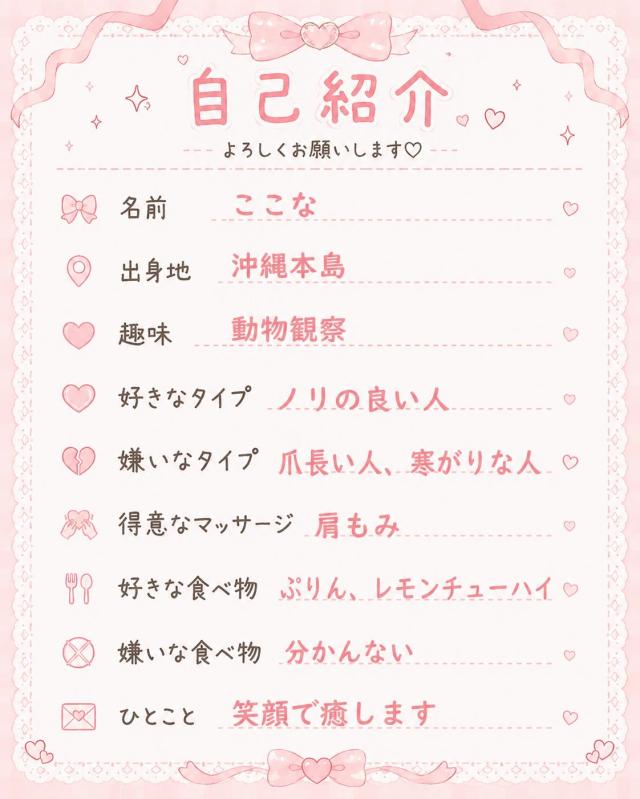 体験入店✤COCONAプロフィール写真