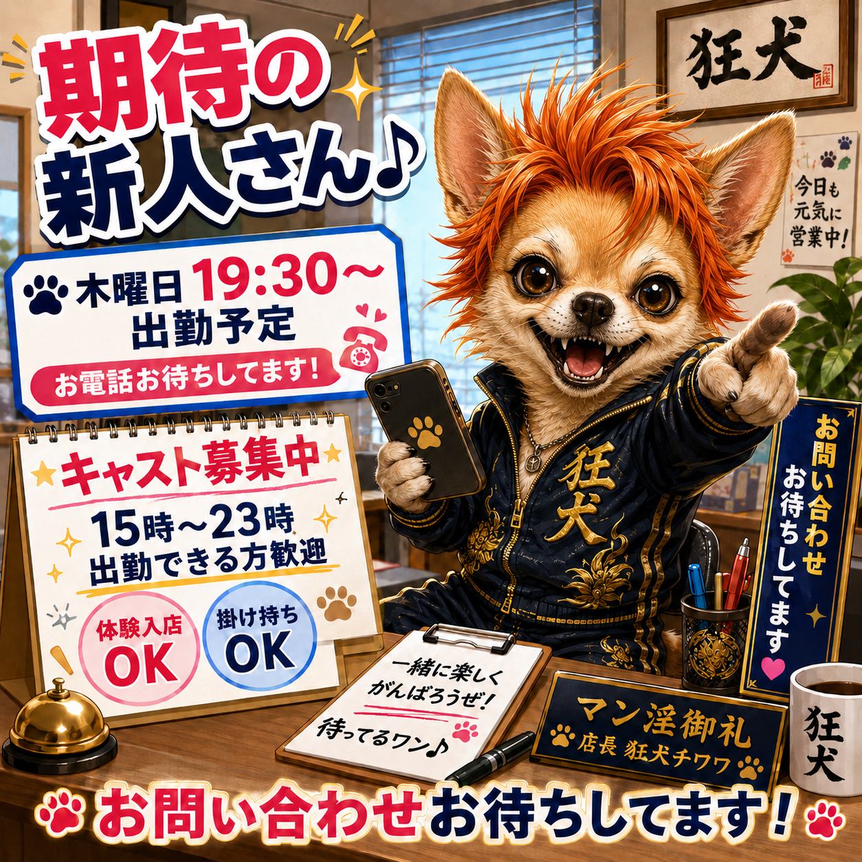 MANIN-ONREIマン淫御礼　店長