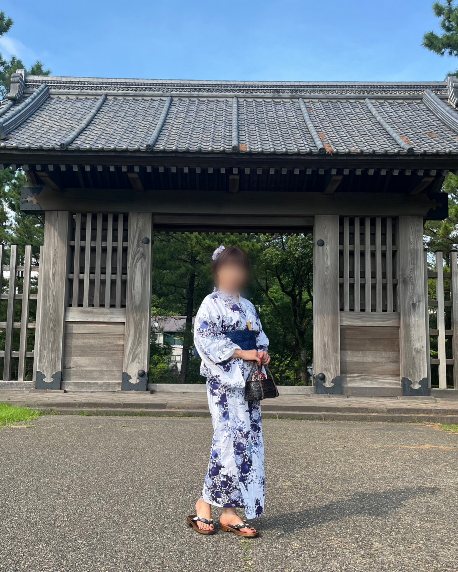 多江子 最愛浴衣プロフィール写真