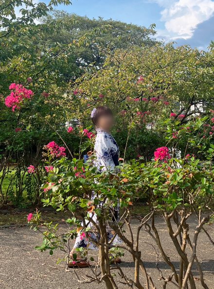 多江子 最愛浴衣プロフィール写真