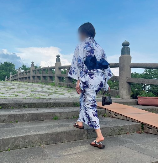 多江子 最愛浴衣プロフィール写真