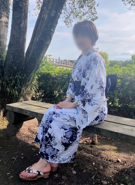 多江子 最愛浴衣プロフィール写真